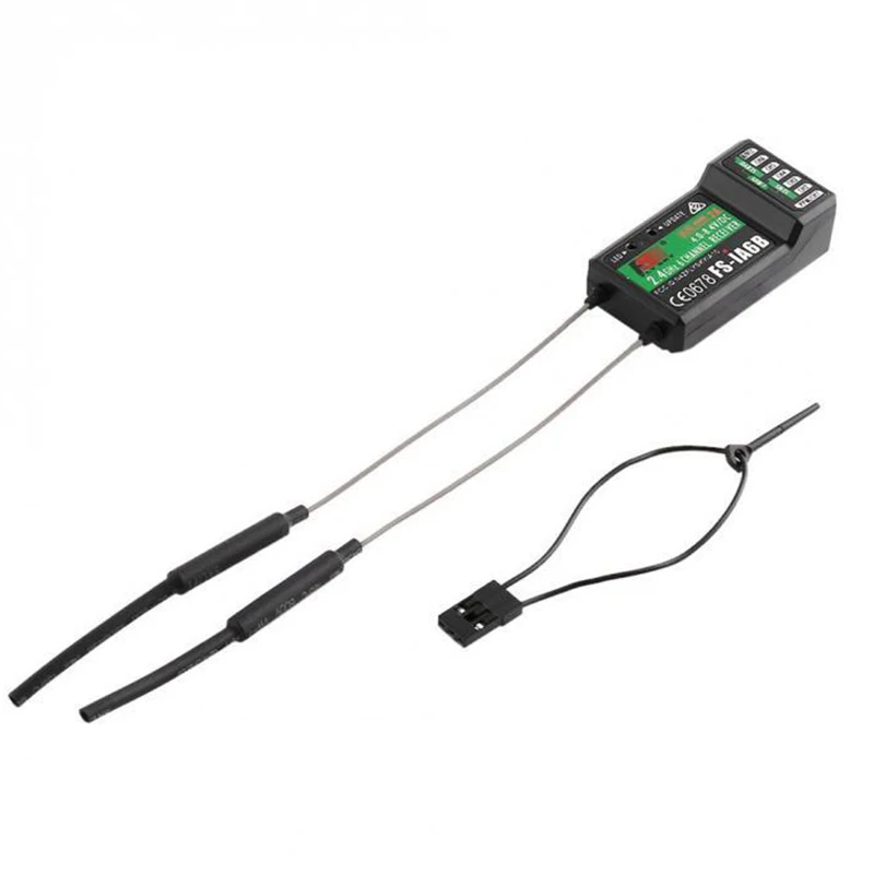 Приемник Flysky FS-iA6B выход PPM с интерфейсом IBus модель самолета приемник