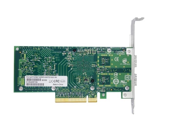 

PCI Express x8 Dual SFP+ Port 10Gbps Network Interface Card Compatible With X520-DA2