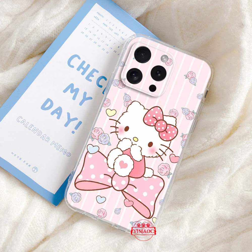 G35 Holle Kitty милый мягкий чехол для Moto G Play E20 E4 E40 E5 E6 E6S E7 Power Edge 20 Lite Pro G200 G30 G4
