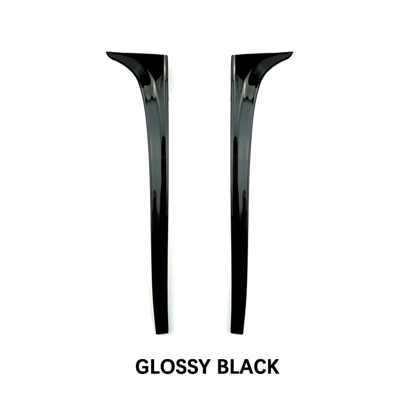 

Подходит для аксессуаров VW GOLF 7 MK7 GT 2014 2015 2016 2017 2018 черный задний спойлер на заднее окно, боковая отделка крыла, 2 шт.