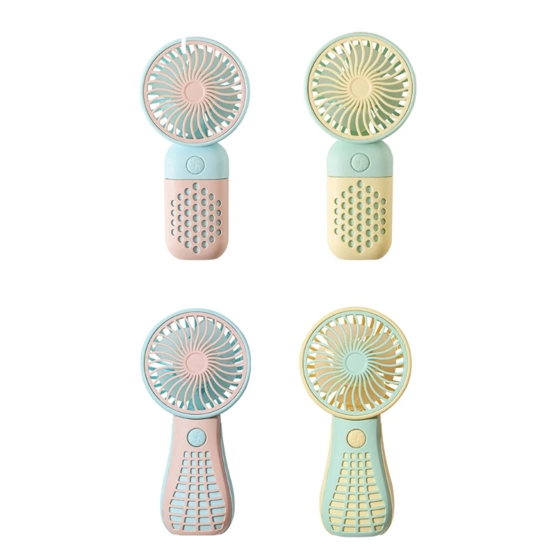 

Мини-вентилятор портативный пластиковый с USB-зарядкой, 20 куб. См