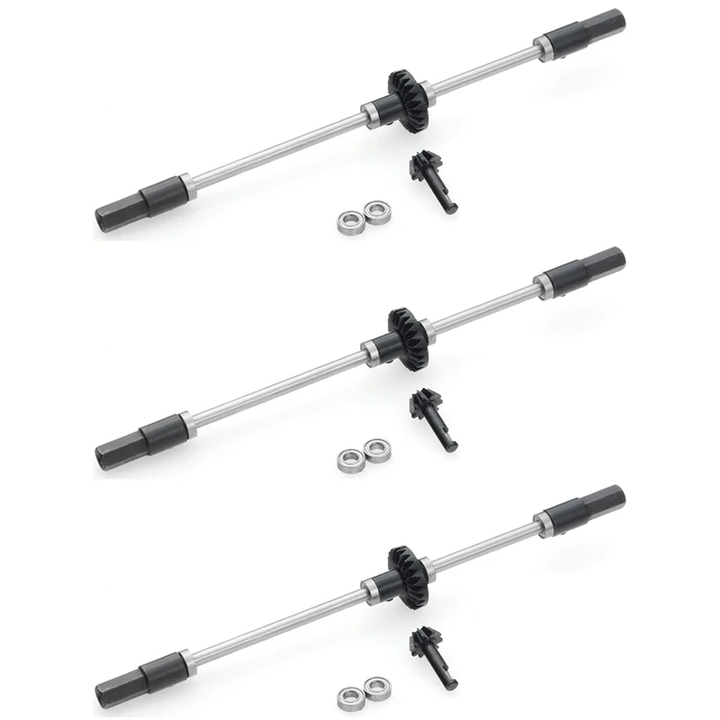 

3X Upgrade Steel Gear Bridge Axle Gear Steering Cup Kit For MN D90 D91 MN99 MN99S 1/12 RC Car Spare Parts,R