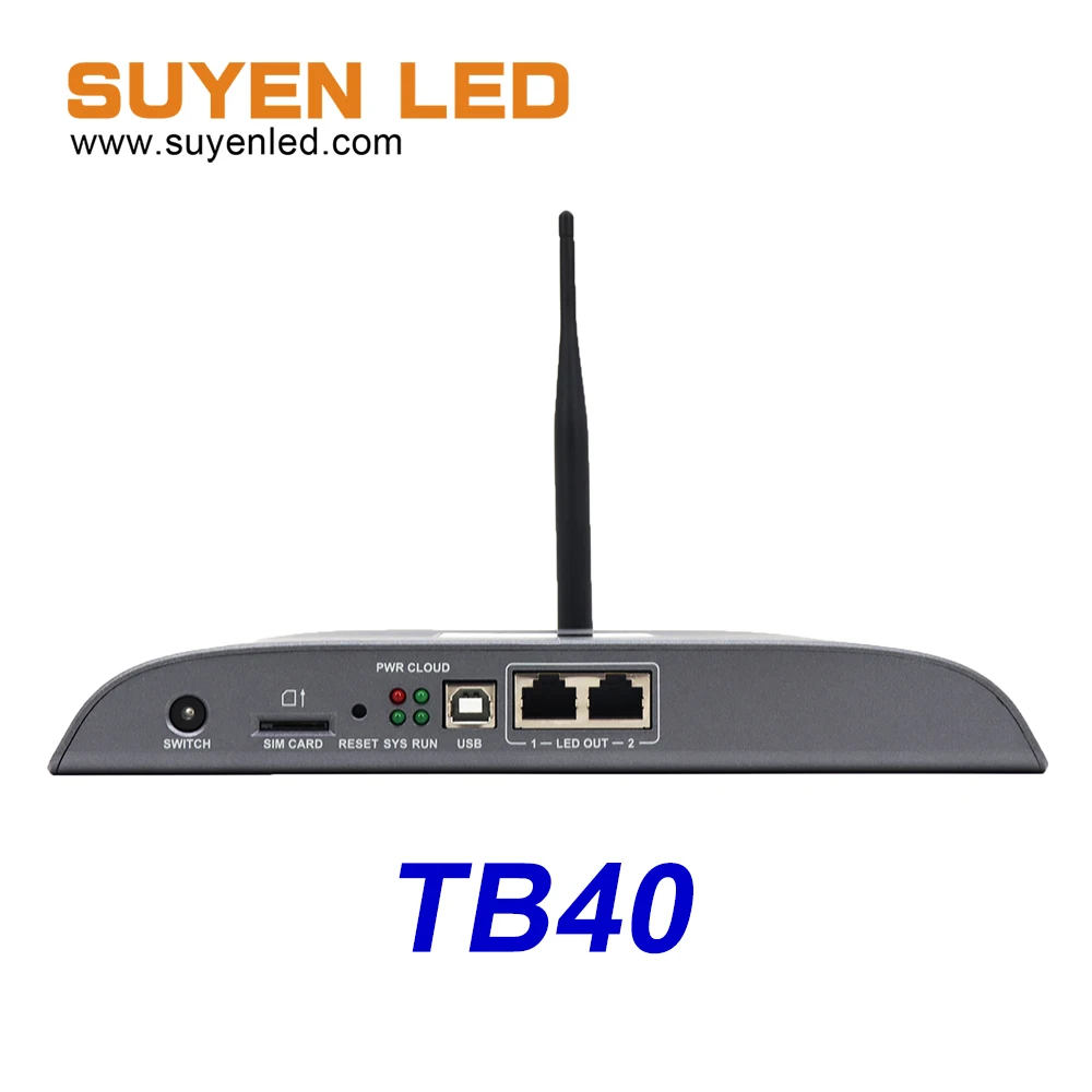 Лучшая цена NovaStar TB40 светодиодный контроллер экрана (обновленная версия TB4 |