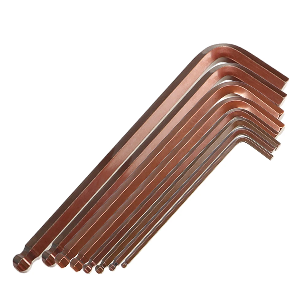 

Durable L shaped Hexagon Ball Head Screwdriver 3 14mm Hex key Wrench Handy Tool for Mechanical and Industrial Work