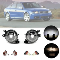 front bumper led fog lamp light with bulbs and wire 8e0941699b 8e0941700b for audi a4 b6 2001 2002 2003 2004 2005