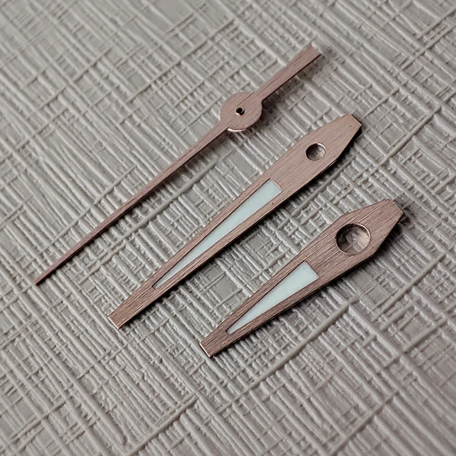 Аксессуары для часов NH35 зеленые светящиеся стрелки с проволочным рисунком