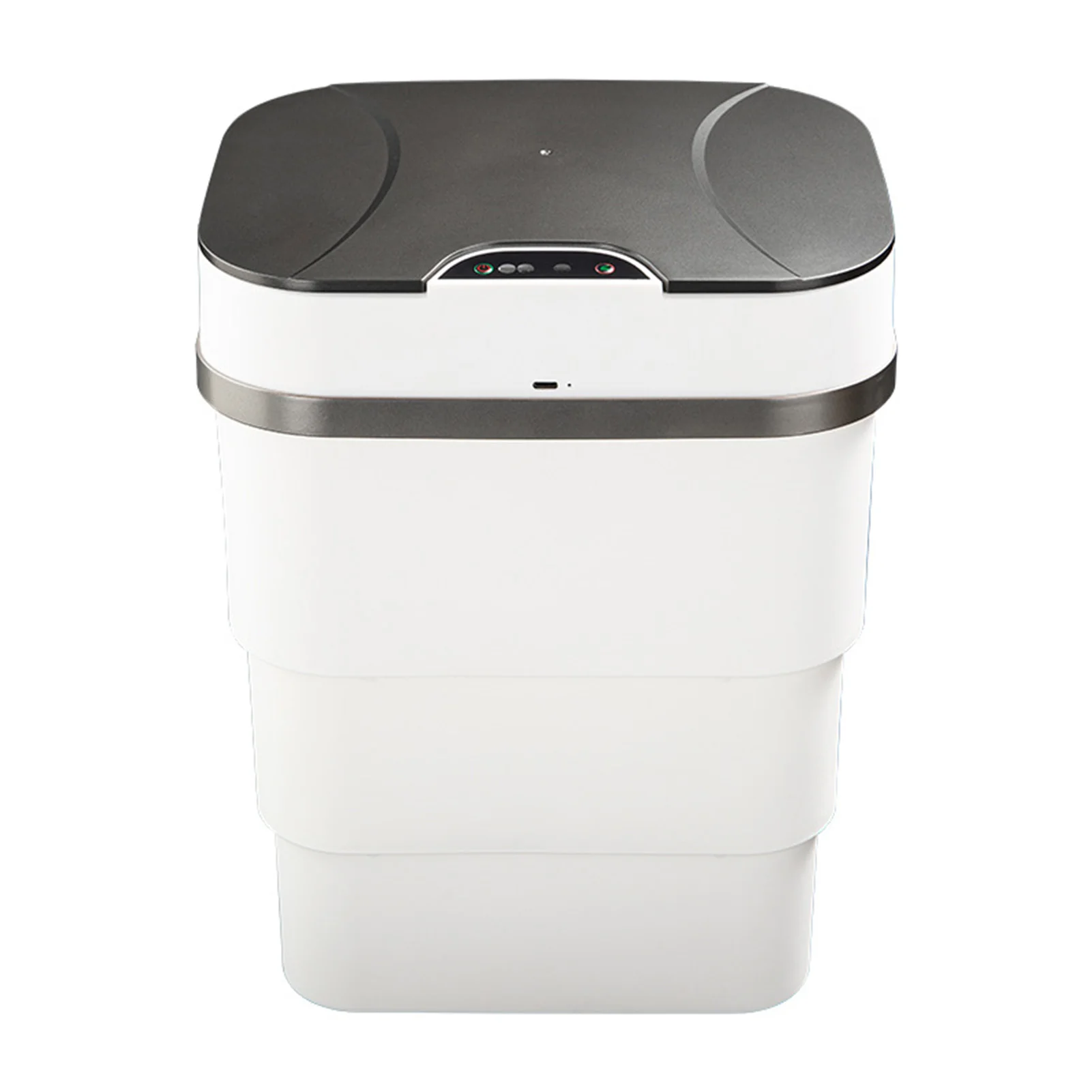 

Sensor Waste Bin For Bathroom Waterproof Automatic Garbage Can 3l/6l/9.5l 3 Modes Folding Waste Bin Wastebasket For Office