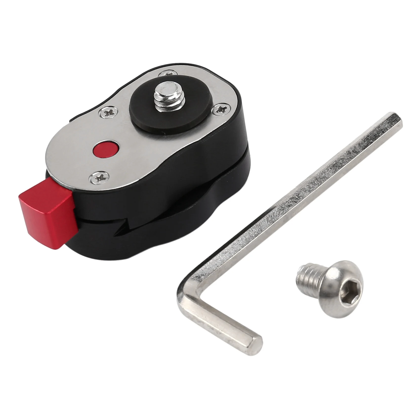 

Field Monitor Quick Release Plate for LCD Monitor Magic Arm LED light Camera Camcorder Rig with 1/4-inch Screw Hole