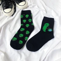 creative alien socks for men korean personality summer student stockings harajuku woman socks