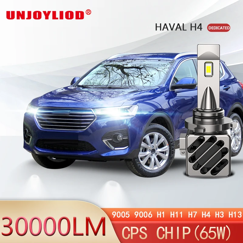 

Haval H4 Led Headlights 130W Super Bright Bulbs 6000K Others Car Light Accessories
