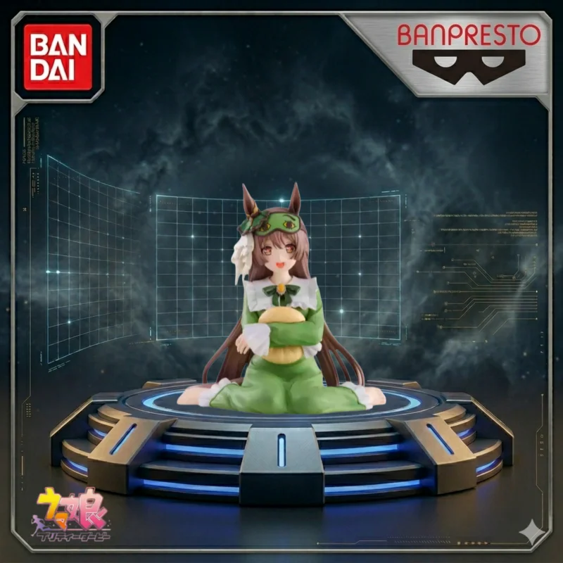 Фото Оригинальная фигурка Bandai Relax Time Umamusume: Pretty Derby Satono Diamond, 12 см, аниме-модель, коллекционные игрушки для мальчиков №1