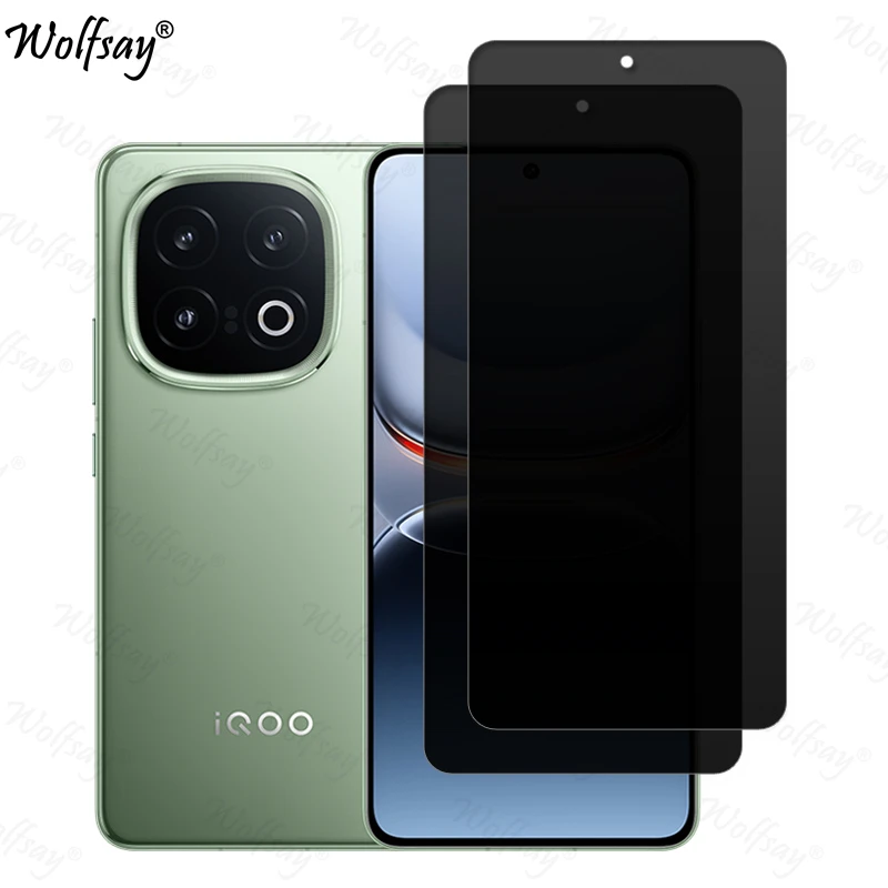Антишпионское закаленное стекло для Vivo iQOO 13 защитное экрана полное покрытие 6 82