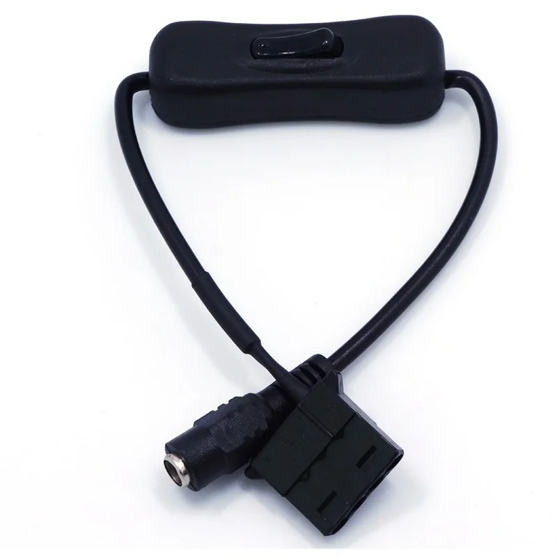 

A Round of Connection DC 12 V Power Adapter Computer Case CPU Fan Is Big 4 Pin Line Switch, Line Processing