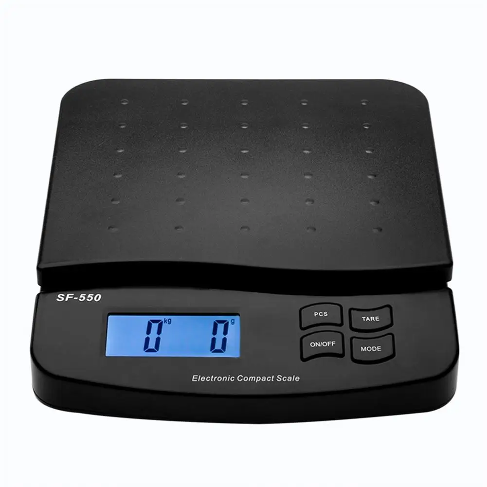 US Stock Sf-550 30kg/1g Electronic Kitchen Scale Portable High Precision Lcd Screen Digital Postal Shipping Scale