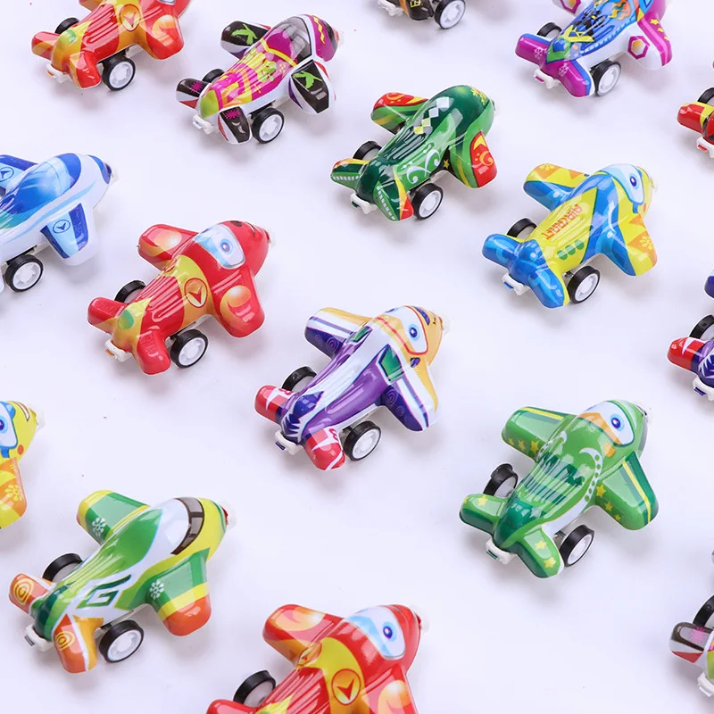 

15Pcs Cartoon Mini Plane Pull Back Toy For Kids Birthday Party Favor Baby Shower Wedding Guest Gift Pinata Fillers Goodie Bag
