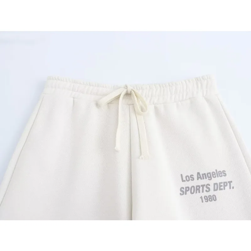 TRAF ZR Женский комплект из двух предметов Осенние наряды Толстовки с буквенным