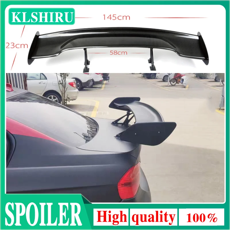 

For BMW 1M M3 E82 E87 E90 E92 E93 F30 F10 Revozport Style GTS ABS Material Rear Spoiler Tail Trunk Wing Boot Molding