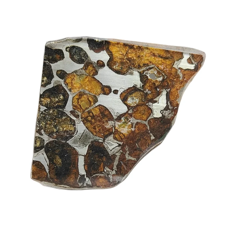 

Kenya Olive Meteorite Specimen Olive Meteorite Slice Primitive Meteorite Jewelry Natural Meteorite Material