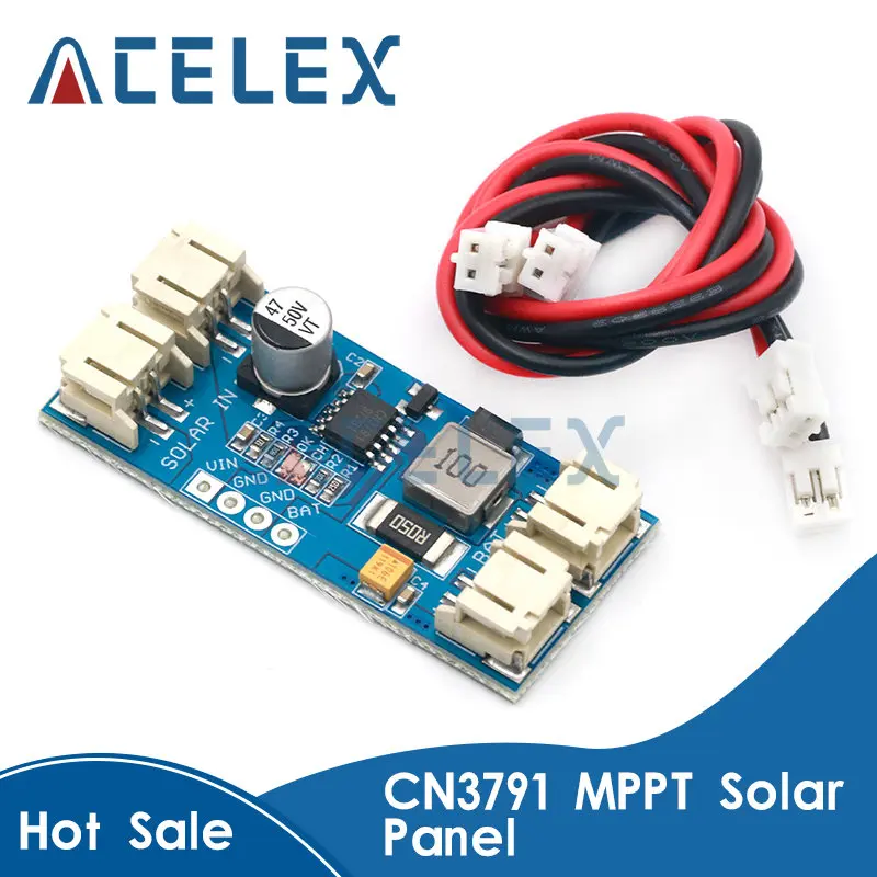 

1 Cell Lithium Battery Charge 3.7V 4.2V CN3791 MPPT Solar Panel Regulator Controller Solar Panel Charger Board Controller Module
