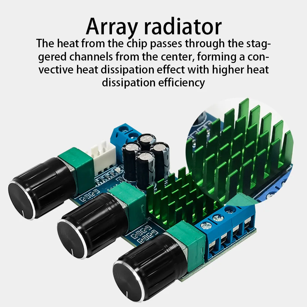 

Amplifier Board Portable Detachable Dual Channel Overvoltage Protection Household Speaker Amplifying Module Part Accessories