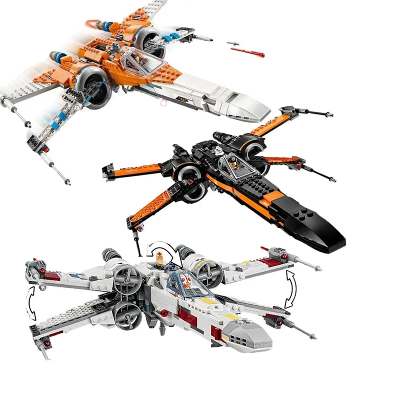 Новинка 2020 строительные блоки Poe Dameron X Wing Tie Fighter игрушки для детей | Игрушки и