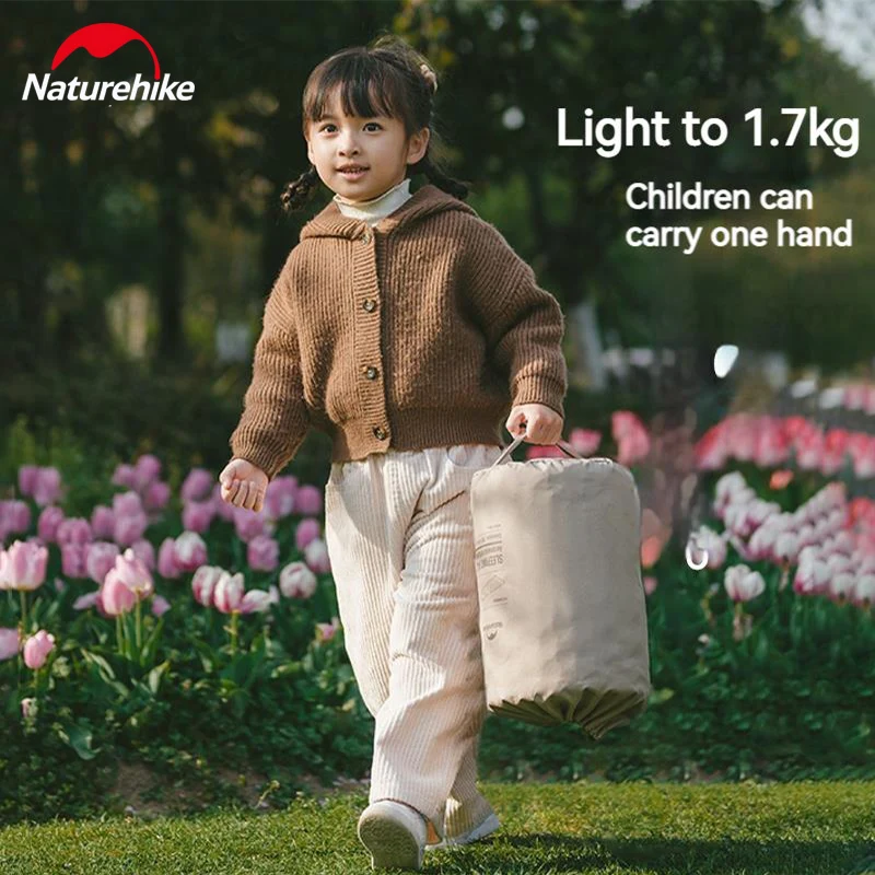 Naturehike C6.5 Кемпинг Автоматическая надувная подушка Самонадувающийся коврик