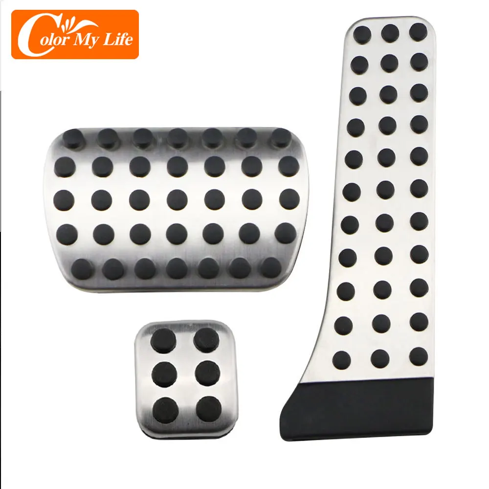 Педаль тормоза акселератора из нержавеющей стали для Mercedes Benz C E S GLK SLK CLS SL-Class W203 W204