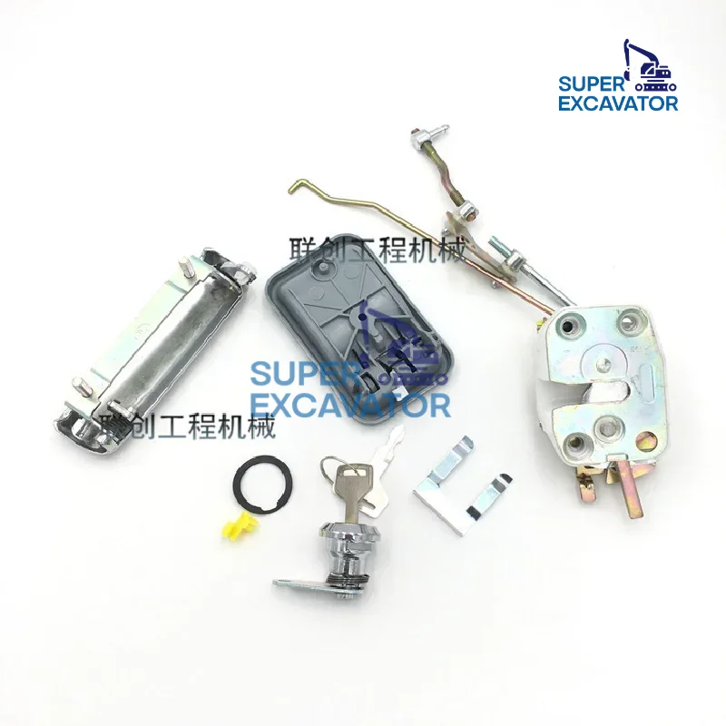 Замок дверной для экскаватора Kobelco SK60 SK100 SK120
