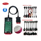 Новинка Vci для Delphis Vd Ds150e сканер Cdp 2018R02017R3 программное обеспечение Obd Obd2 автомобильные профессиональные диагностические инструменты + 8 кабелей для автомобилейгрузовиков