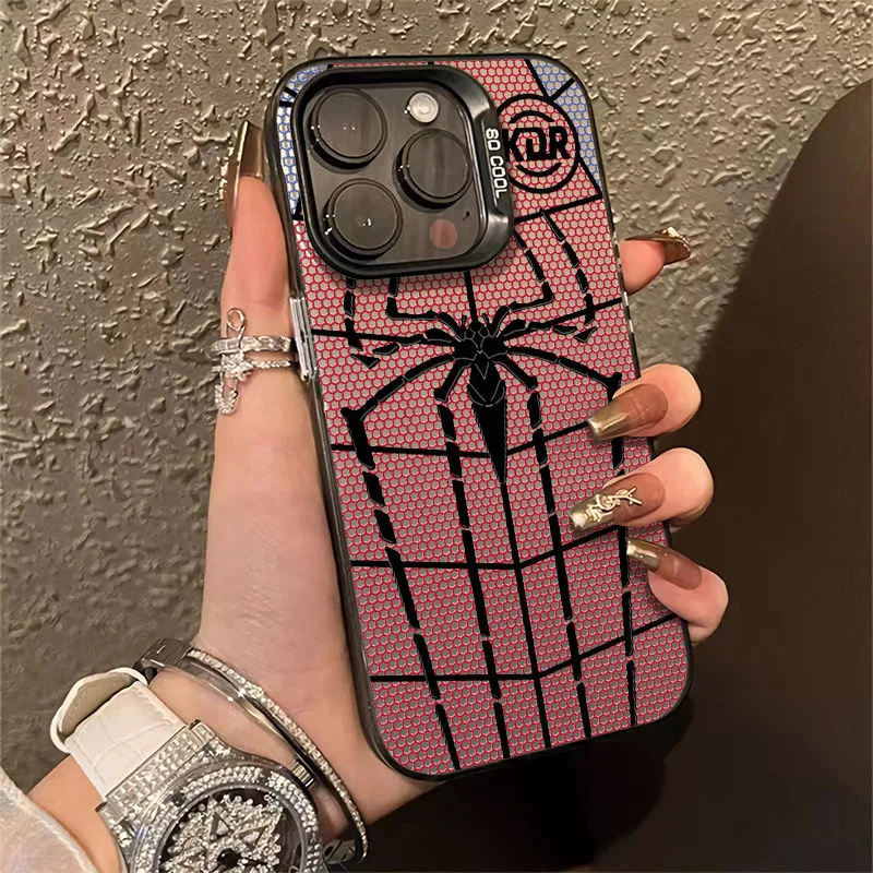 Marvels Spider-Mans телефон для Huawei P30 P40 Mate 30 40 Pro Nova 7 Honor 50 линзы креативная рамка матовая