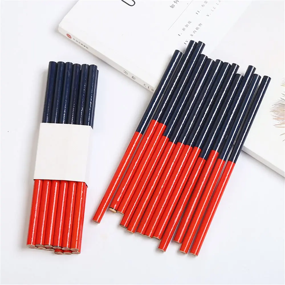 S Blue And Red Lead Carpenter Special-purpose Pencils Drawing Pencil Set Office Stationery