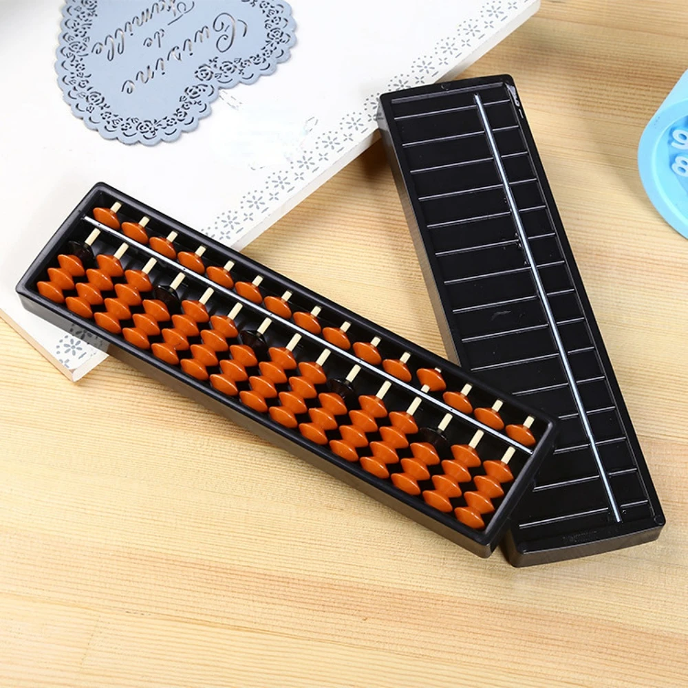 

Montessori Arithmetic Soroban Colorful Beads Mathematics Calculate Chinese Abacus Education Toys for Children Learning Maths Toy