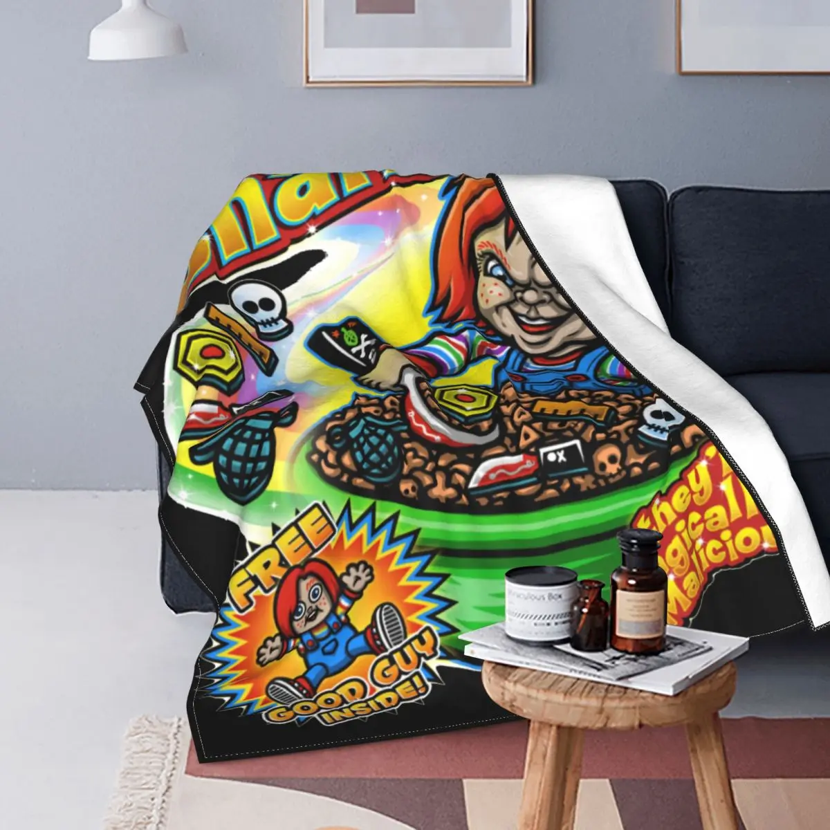 Мягкое фланелевое одеяло 150x125 см |