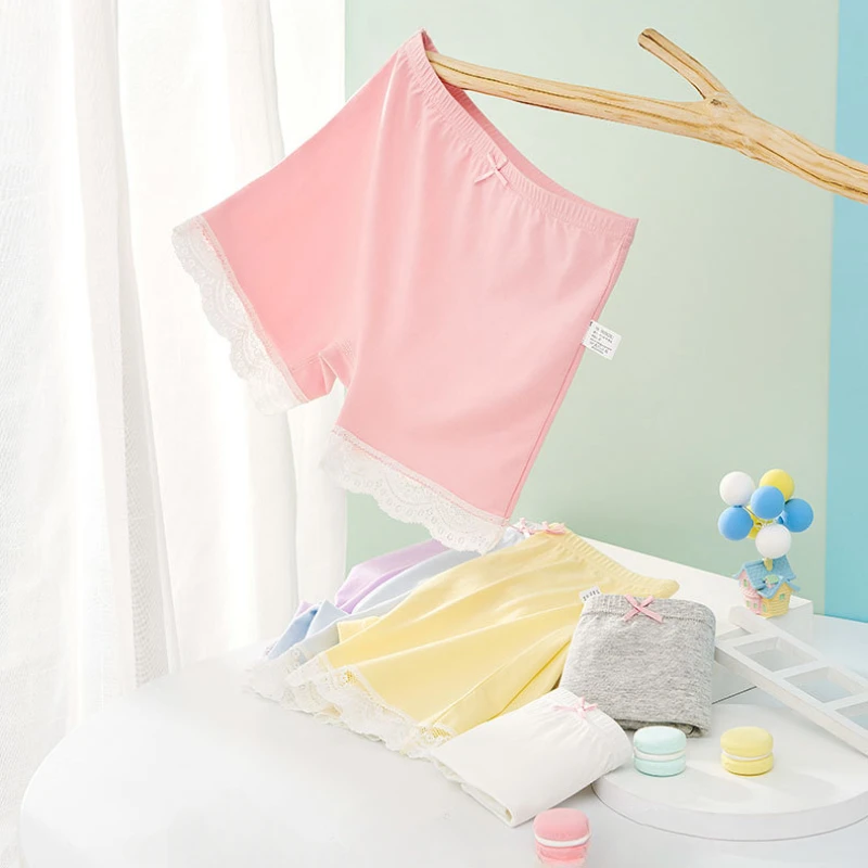 5 шт. хлопковые леггинсы для девочек 3-8 лет