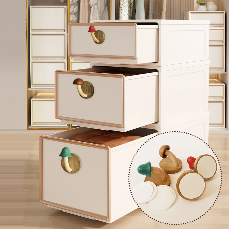 Крючок из цельного дерева креативный деревянный грибной крючок для одежды и