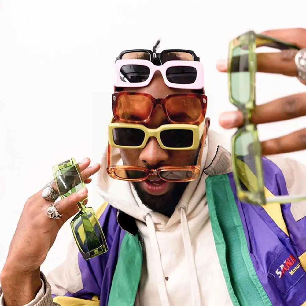 

Sleek Fashion Sunglasses For Women And Men Square Designer Ladies Glasses S7p7