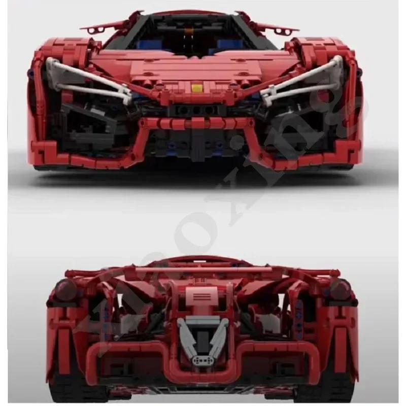 MOC-127902 Racing F80 Concept Car 42143 Speed Formula 2636PCS Assembly MOC Building Blocks DIY Christmas Gift