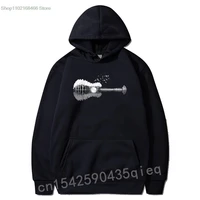 guitar lake shadow love guitar musician hoodies hoodie long sleeve prevalent beach male sweatshirts printed