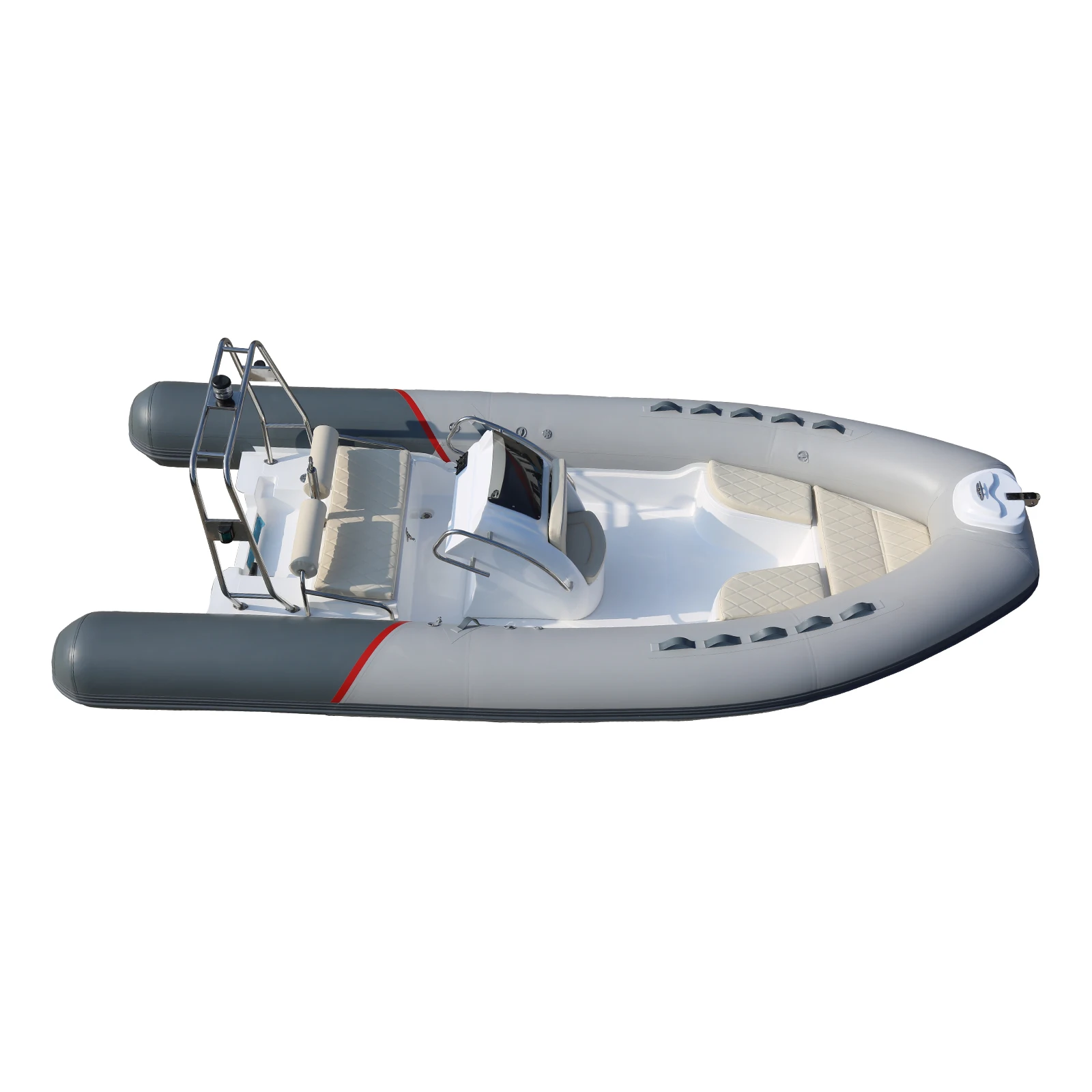 Надувное каноэ на воздушной подушке с пассажирским стекловолоконным полом