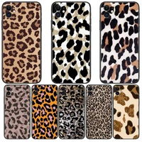 leopard print phone cases for iphone 13 pro max case 12 11 pro max 8 plus 7plus 6s xr x xs 6 mini se mobile cell