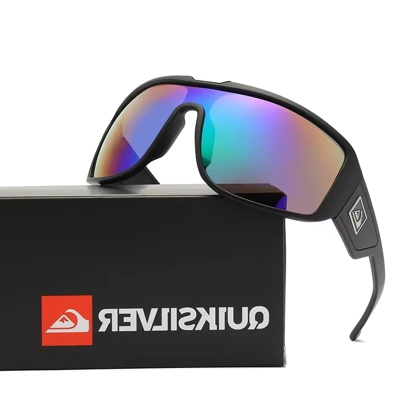 QS056 уличные солнцезащитные очки в большой оправе мужские спортивные больших