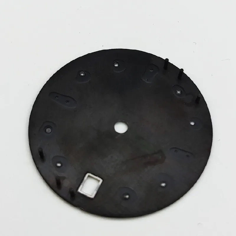 28.5MM watch dial black nail suitable for Japanese NH35/36 movement SKX007 modification parts Date NH35 dial case