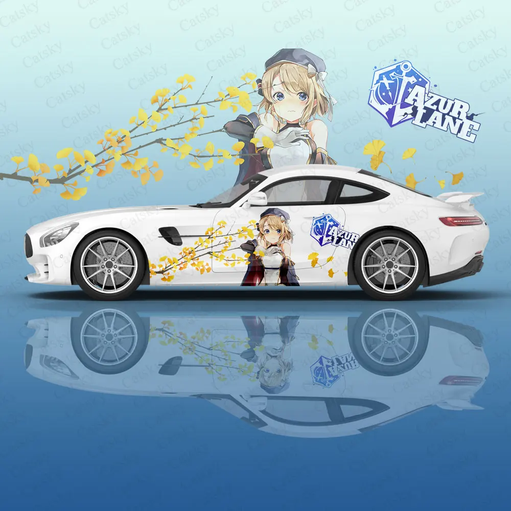 

Аниме-наклейка на автомобиль Z23, виниловая Защитная пленка с рисунком по бокам, аксессуары для нанесения рисунка на заказ