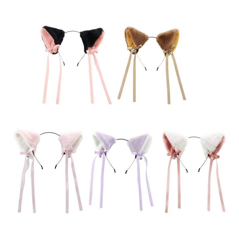 

Creative Plush Hair Hoop Ears Headband Cosplay Headwear for Zoo Theme Party
