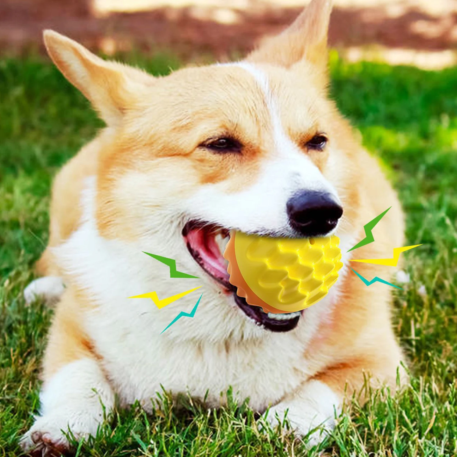 Игрушечный мяч для питомца Жевательные Зубы кошек и собак чистые зубы выпуклая