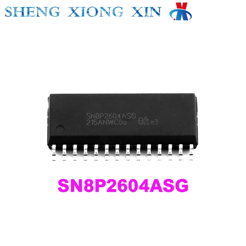 

5pcs/Lot SN8P2604ASG Encapsulation SOP-28 SN8P2604 Microcontroller SN8P2604A SN8P260 SN8P Integrated Circuit