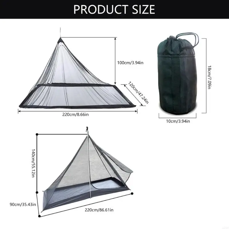 270c открытый кемпинг палаток комаров сетки Портативные односочковые для кроватей