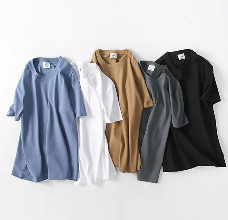 Футболка мужская с коротким рукавом и вышивкой 100% хлопок