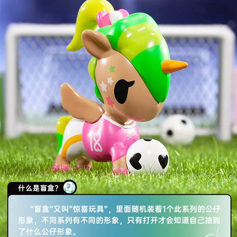 12 наборов/шт Оригинальные фигурки Tokidoki из аниме Единорог |