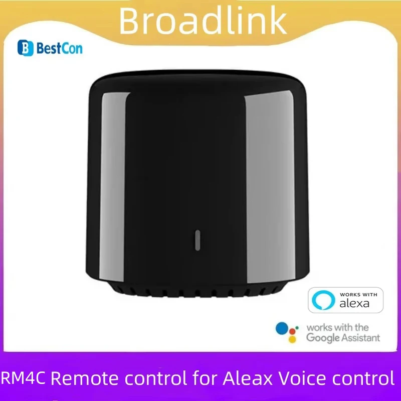 Фото Универсальный ИК-пульт Broadlink Bestcon RM4C Mini с поддержкой 4G Wi-Fi для кондиционеров, телевизоров, вентиляторов, с голосовым управлением через Alexa и Google Assistant. №4